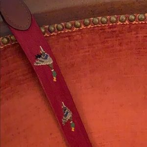 Smathers & Branson Needle Point Duck Belt